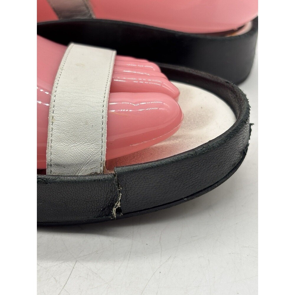 Balenciaga Sandals Strappy Flat Women’s Size EU 37 US 6.5-7 White SEE PHOTOS - Picture 9 of 12